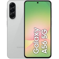 Samsung Galaxy A56 5G, Android Smartphone, 256GB Storage, 12GB RAM, Awesome Lightgray, 6x OS Upgrades, Large Display, Long Battery Life (UAE Version)[Amazon Exclusive]