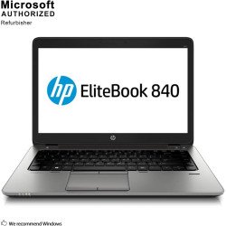HP 2018 Elitebook 840 G1 14inch HD LED-backlit anti-glare Laptop Computer, Intel Dual-Core i5-4300U up to 2.9GHz, 8GB RAM, 256GB HDD, USB 3.0, Bluetooth, Window 10 Professional (Renewed)