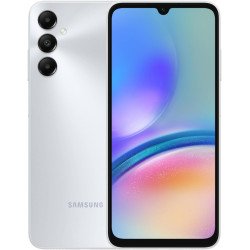 Samsung Galaxy A05s, Android Smartphone, Dual SIM Mobile Phone, LTE, 6GB RAM, 128GB Storage, Silver (UAE Version)