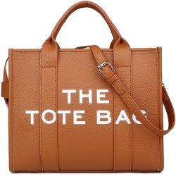 JQAliMOVV The Tote Bags for Women - Large Leather Tote Bag Trendy Travel Tote Bag Handbag Top-Handle Shoulder Crossbody Bags