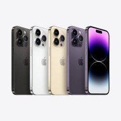 Apple iPhone 14 Pro (256 GB) - Deep Purple (Renewed)