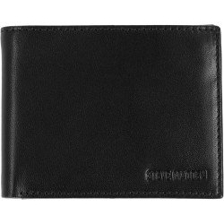 Steve madden Leather Rfid Blocking Wallet With Extra Capacity Id Window