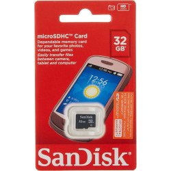 SanDisk SDSDQM-032G-B35 Micro SDHC memory card 32GB 4MB/s class 4