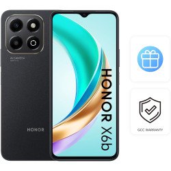 HONOR X6b 12GB(6+6) RAM + 256GB ROM Dual SIM Midnight Black - Middle East Version