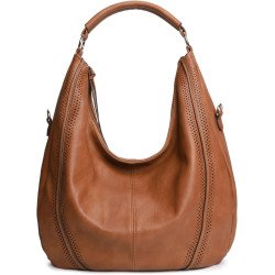 Hobo Bags for Women Large Handbags Designer Purses PU Leather Oversized Crossbody Shoulder Totes Stylish