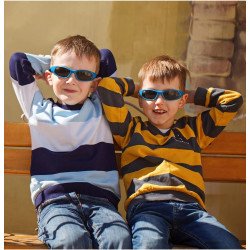 KASTWAVE Durable Polarized Sunglasses for Kids, 3 Pack Unbreakable Sports Shades for Boys and Girls, Ages 3-10, Perfect for Outdoor Adventures