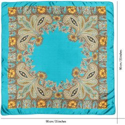 AWAYTR womens 35 * 35 Inches / 90 * 90 Cm fashion-scarves (pack of 4)