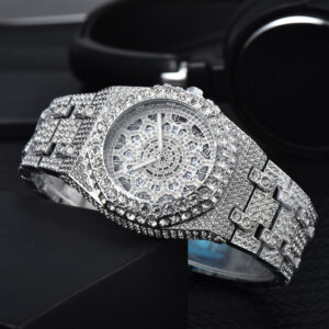 Full Diamond Quartz Fashion Watch High Quality