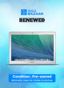 Apple Renewed - MacBook Air A1466 (2015) Laptop With 13.3-Inch Full HD Display, Core i5 Processor/4GB RAM/128GB SSD/macOS English